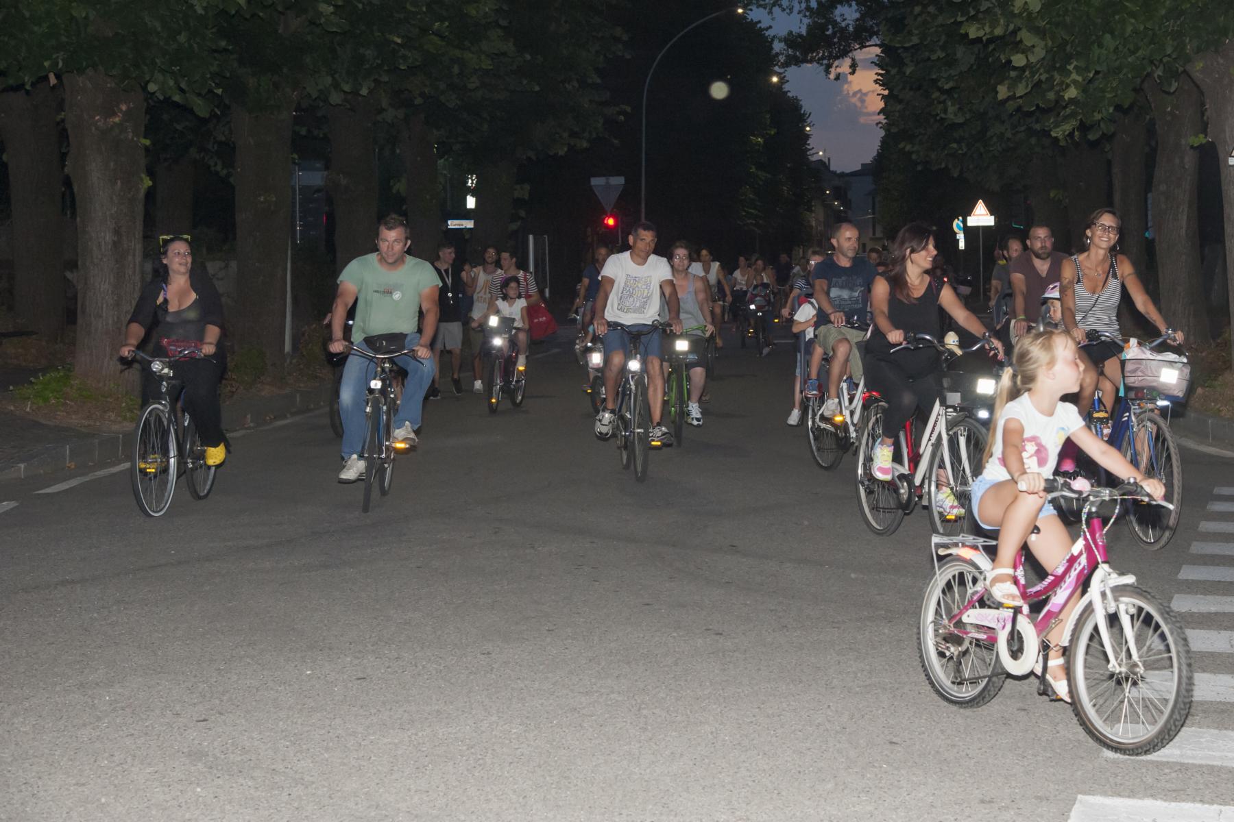 In bici sotto le stelle